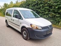 Usata VW Caddy 105 CV (77 kW) 2012 Bianco Monovolume