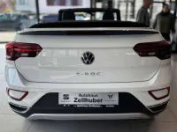 Gebraucht VW T-Roc Cabriolet Style 150 PS (110 kW) 2022 Weiß Cabrio