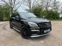 Gebraucht Mercedes ML63 AMG AMG 525 PS (386 kW) 2012 Schwarz SUV