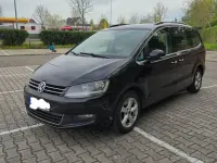 Brugt VW Sharan Trendline 140 HK (102 kW) 2010 Sort MPV