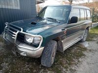 Gebraucht Mitsubishi Pajero 116 PS (85 kW) 2003 Grün SUV