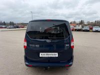 Gebraucht Ford Tourneo Courier Trend 101 PS (74 kW) 2018 Blau Van / Kleinbus