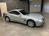 Gebraucht Mercedes SL350 245 PS (180 kW) 2003 Silber Cabrio