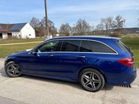 Gebraucht Mercedes C220 194 PS (142 kW) 2019 Blau Limousine