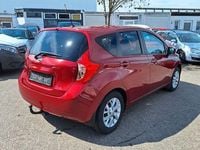 Second-hand Nissan Note Acenta 80 CP (58 kW) 2017 Roșu Hatchback