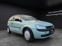 Gebraucht Opel Corsa Basis 58 PS (42 kW) 2002 Grün Kleinwagen