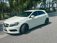 Gebraucht Mercedes A200 AMG line 156 PS (114 kW) 2015 Weiß Kleinwagen