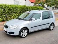 Gebraucht Skoda Roomster Style 86 PS (63 kW) 2009 Silber Van / Kleinbus