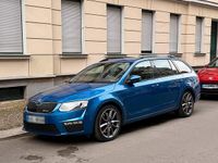 Gebraucht Skoda Octavia RS 184 PS (135 kW) 2014 Blau Kleinwagen