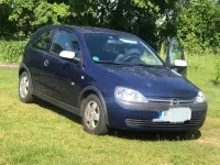 Używany Opel Corsa Njoy 75 KM (55 kW) 2002 Niebieski Hatchback