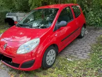 Gebraucht Renault Twingo Authentique 58 PS (42 kW) 2009 Rot Kleinwagen