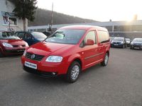 Gebraucht VW Caddy Team 80 PS (58 kW) 2008 Rot Van / Kleinbus