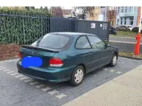 Gebraucht Hyundai Accent 75 PS (55 kW) 1999 Grün Limousine