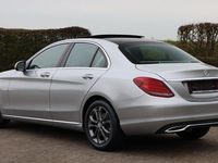 gebraucht Mercedes C180 CGI Lim. 6-G+AVANTGARDE+COMAND+HUD+PANO €6