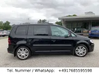 Gebraucht VW Touran Highline 140 PS (102 kW) 2008 Schwarz Van / Kleinbus