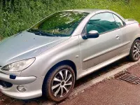 Gebraucht Peugeot 206 CC 109 PS (80 kW) 2005 Grau Cabrio