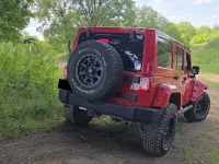 Gebraucht Jeep Wrangler Rubicon 284 PS (208 kW) 2012 Rot SUV