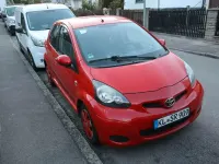 Second-hand Toyota Aygo 68 CP (50 kW) 2009 Roșu Hatchback
