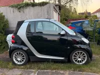 Gebraucht Smart ForTwo Cabrio 84 PS (61 kW) 2007 Schwarz Cabrio
