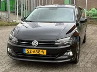 Gebraucht VW Polo Comfortline 95 PS (69 kW) 2018 Schwarz Kleinwagen