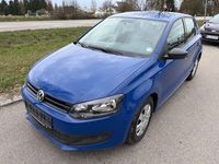 Gebraucht VW Polo Trendline 60 PS (44 kW) 2012 Blau Kleinwagen