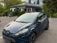 Gebraucht Ford Fiesta 97 PS (71 kW) 2009 Blau Kleinwagen