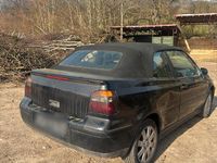 Gebraucht VW Golf Cabriolet 101 PS (74 kW) 1998 Schwarz Cabrio