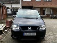 Gebraucht VW Touran 105 PS (77 kW) 2005 Schwarz Van / Kleinbus