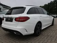 Gebraucht Mercedes C220 AMG line 194 PS (142 kW) 2021 Weiß Limousine