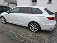 Usata Seat Leon ST 179 CV (131 kW) 2017 Bianco Station wagon