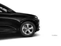 Gebraucht Audi Q6 e-tron S-Line 225 kW (306 PS) 2025 Mythosschwarz metallic (metallic) SUV