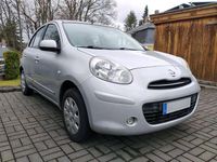 Gebraucht Nissan Micra Acenta 80 PS (58 kW) 2011 Silber Kleinwagen
