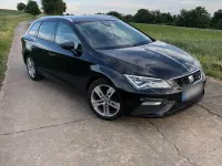 Używany Seat Leon FR 150 KM (110 kW) 2020 Czarny Kombi