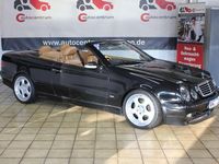Gebraucht Mercedes CLK430 Elegance 279 PS (205 kW) 2001 Obsidianschwarz metallic Cabrio
