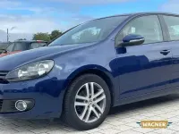 Gebraucht VW Golf VI Comfortline 102 PS (75 kW) 2009 Blau Kleinwagen