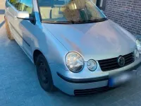 Gebraucht VW Polo Basis 75 PS (55 kW) 2001 Silber Kleinwagen