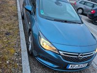 Gebraucht Opel Astra 110 PS (80 kW) 2017 Blau Kombi