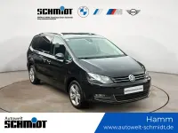 Gebraucht VW Sharan Highline 184 PS (135 kW) 2016 (schwarz)  deep black perleffekt Van / Kleinbus
