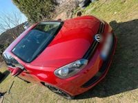 Gebraucht VW Golf VI Comfortline 105 PS (77 kW) 2011 Rot Kleinwagen