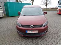 Gebraucht VW Caddy Trendline 102 PS (75 kW) 2011 Rot Van / Kleinbus