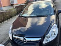 Gebraucht Opel Corsa Selection 60 PS (44 kW) 2009 Schwarz Kleinwagen
