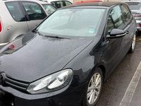 Gebraucht VW Golf VI Style 122 PS (89 kW) 2011 Schwarz Kleinwagen