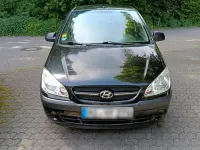 Gebraucht Hyundai Getz 2008 Schwarz Kleinwagen