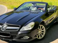 Gebraucht Mercedes SL500 Edition 387 PS (284 kW) 2011 Schwarz Cabrio