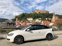 Gebraucht VW Golf Cabriolet 160 PS (117 kW) 2012 Weiß Cabrio