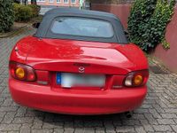 Gebraucht Mazda MX5 140 PS (102 kW) 2000 Rot Cabrio