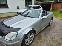 Gebraucht Mercedes SLK200 163 PS (119 kW) 2003 Silber Cabrio