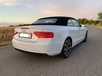 Gebraucht Audi A5 Cabriolet S-Line 177 PS (130 kW) 2013 Weiß Cabrio