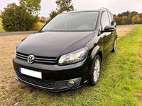 Gebraucht VW Touran Cup 105 PS (77 kW) 2014 Schwarz Van / Kleinbus