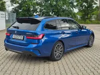 Gebraucht BMW 320e M Sport 204 PS (150 kW) 2021 Blau Kombi